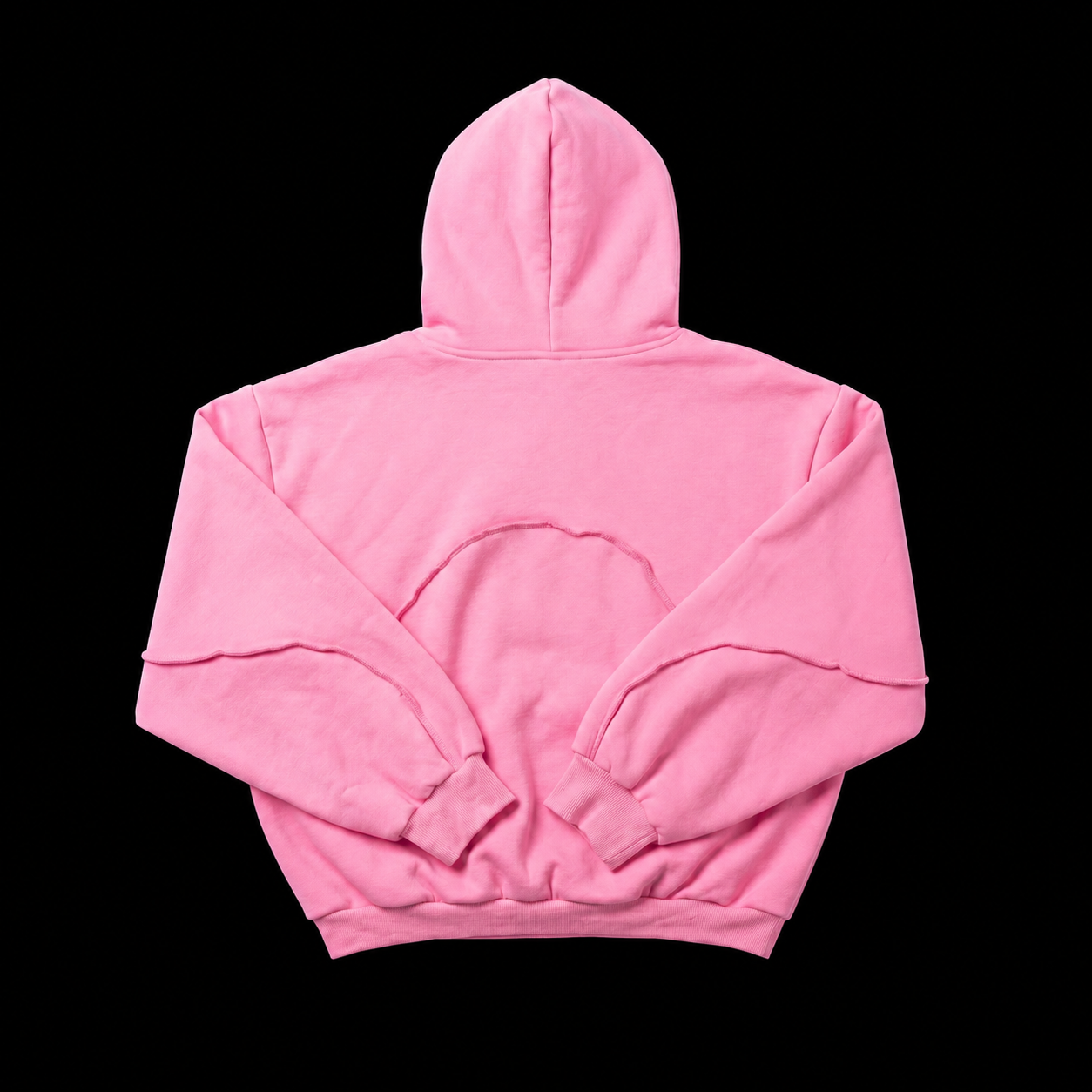 cropped hoodie pink