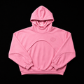 cropped hoodie pink