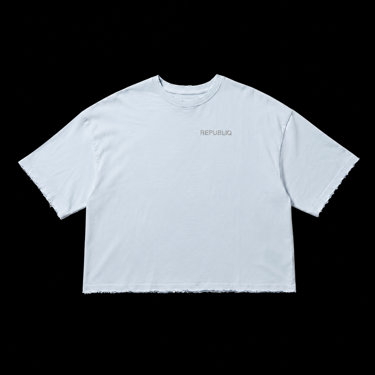Boxy Tee blue