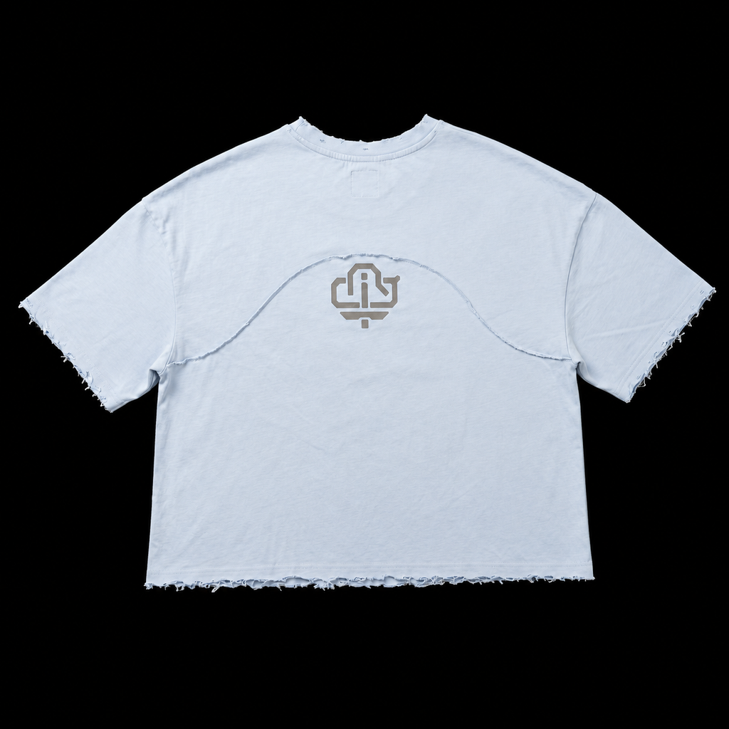 Boxy Tee blue