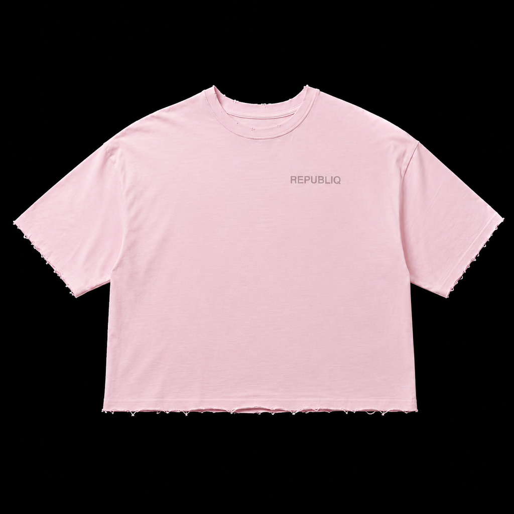 Boxy Tee pink
