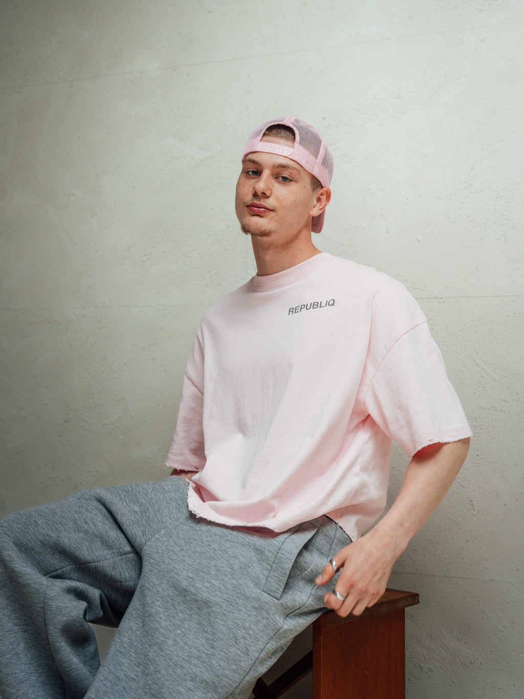 Boxy Tee pink