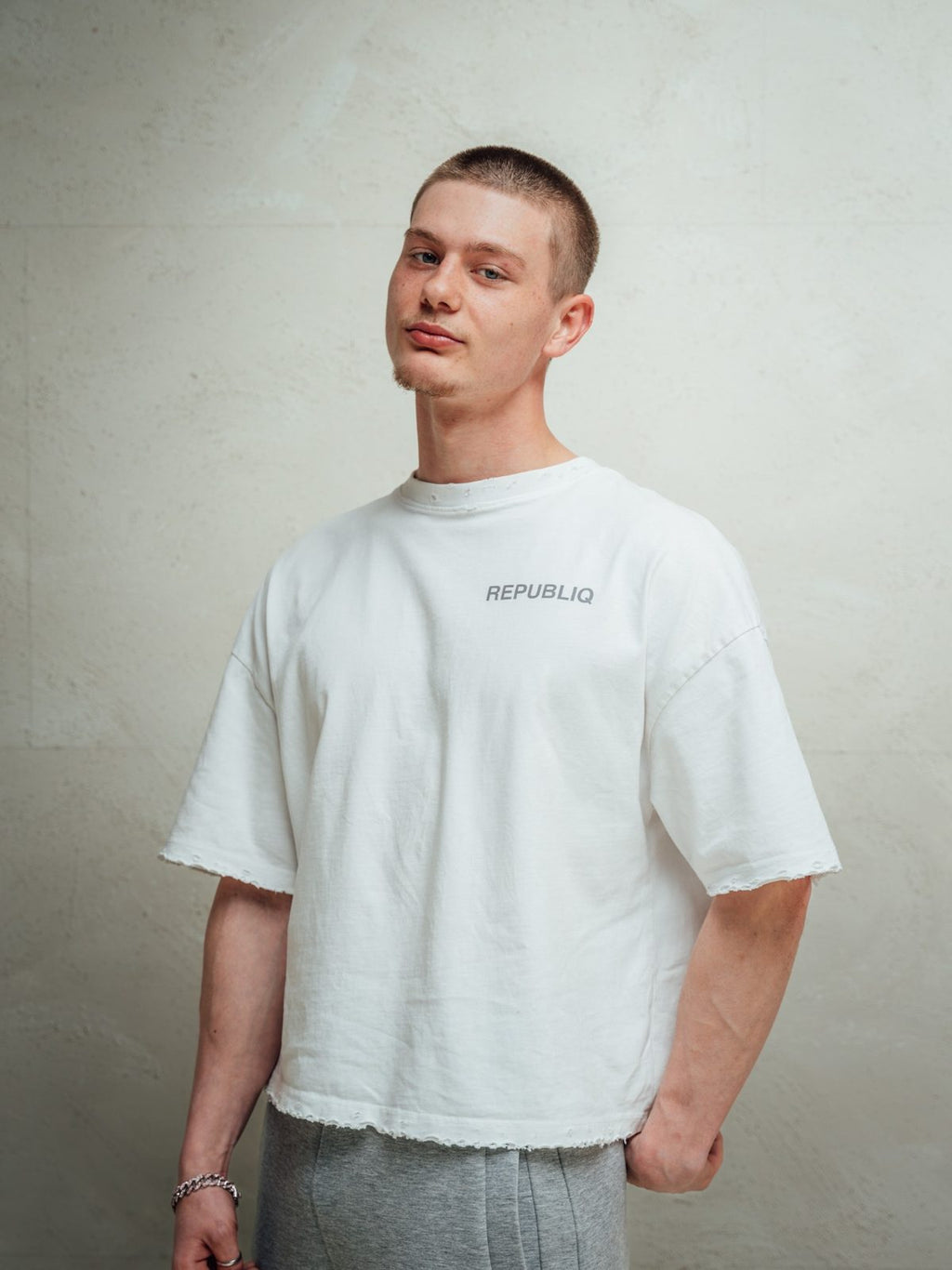 Boxy Tee white