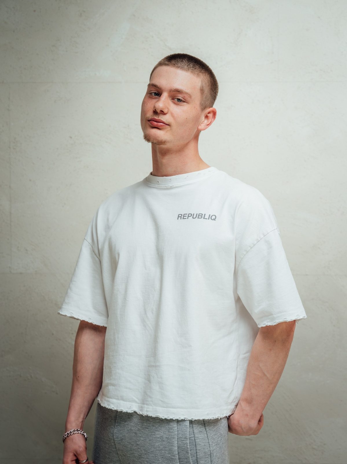 Boxy Tee white