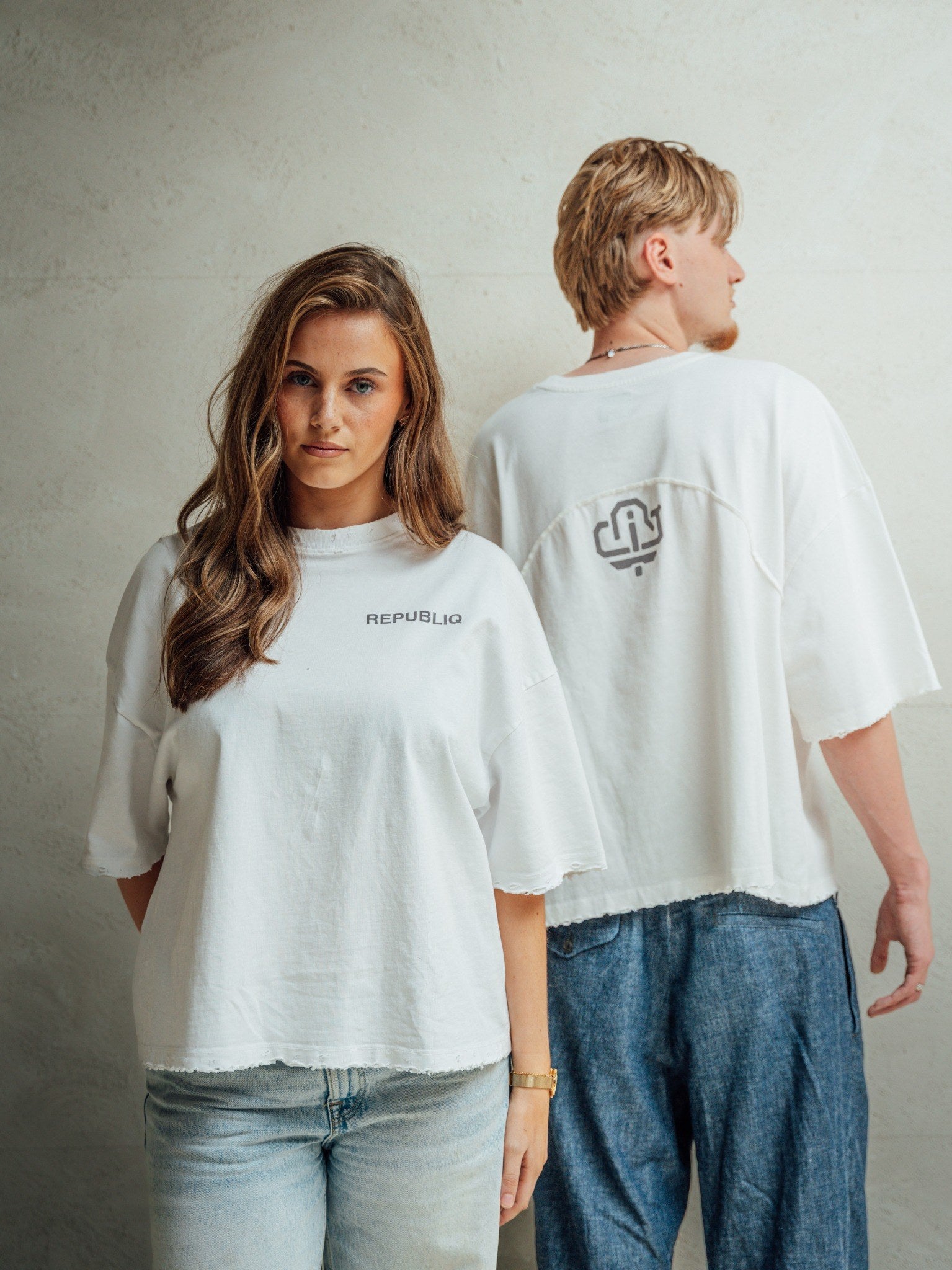 Boxy Tee white